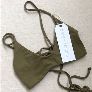 Boys and Arrows Bikini Swim Top
